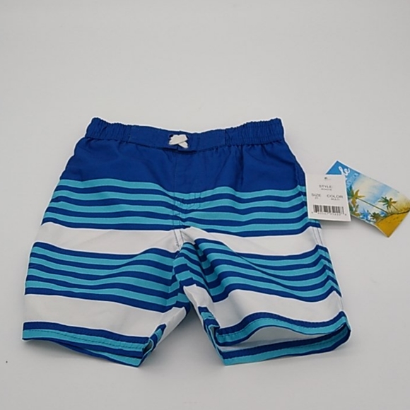 Freestyle Revolution Striped Swim Trunks - Picture 1 of 2
